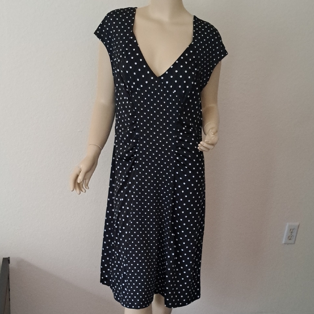 Black Polka Dot Dress - Picture 9 of 11